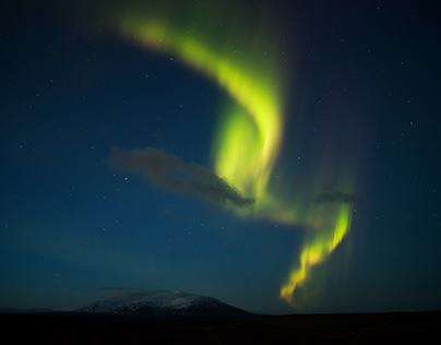 Islandia: aurora boreal