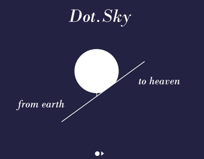 Dot.Sky. A new way to say goodbye