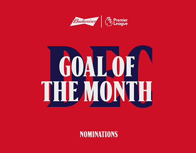 Budweiser - Goal of the Month December 2023