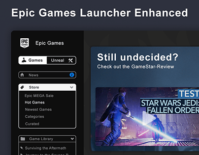 Epic Games Launcher - Enhanced
