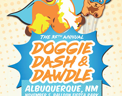 Event Collateral, Doggie Dash & Dawdle