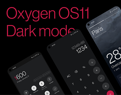 Oxygen OS11 Dark Mode