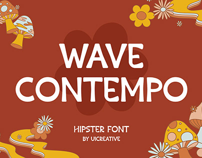 Wave Contempo Hipster Sans Serif Font