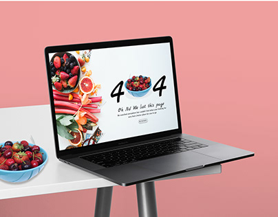 "A 404 Error Page for a Fruit Purchase App"