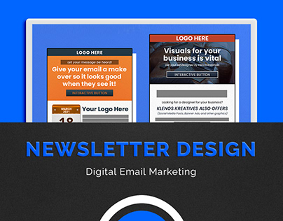 Digital Email Marketing Template Designs