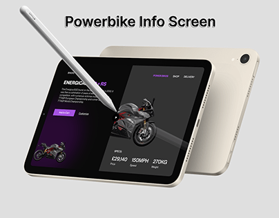 Powerbike Info screen