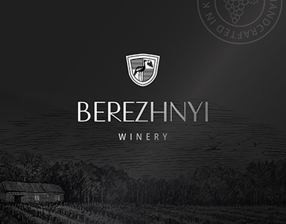 Brand identity for BEREZHNYI WINERY