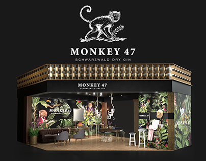 Monkey 47 Popup Store for Pernod Ricard, Mexico City