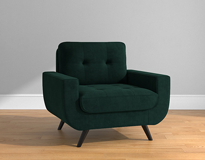 Modeling and visualizing an armchair