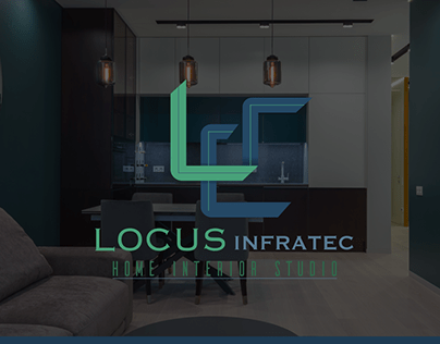 UI/UX Locus Infratec Website Design