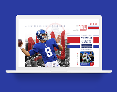 NYG Landing Page Concept