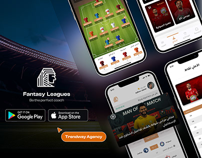 Fantasy Leagues App | Ui/Ux