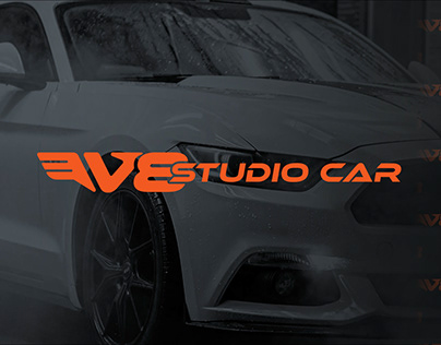 Identidade Visual - V8 Studio Car