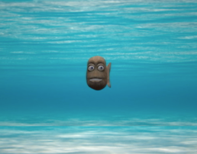 3D Animated Singing Fish