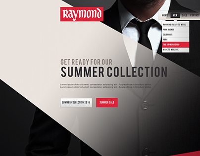 Raymond web template