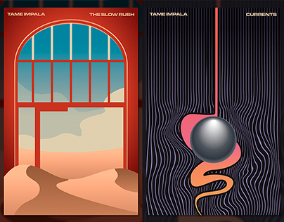 Tame Impala Cover Art Posters