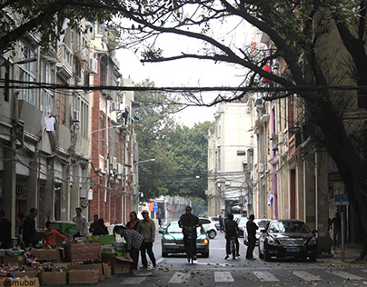 A street in Guangzhou