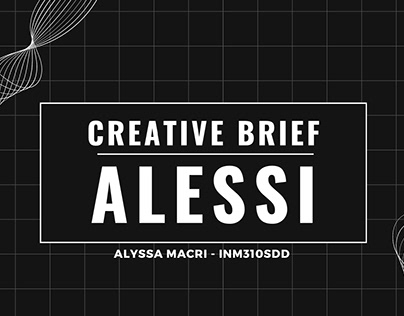 Alessi Re-Brand Creative Brief