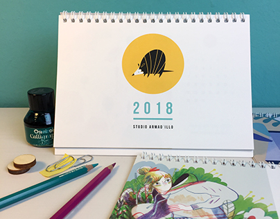 Studio Armadillo 2018 Calendar