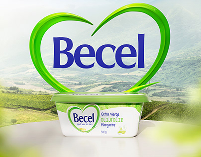 Becel Margarine 3D Design
