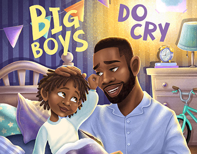 Children's book - Big Boys Do Cry