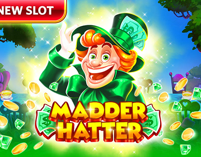 Madder Hatter Slot! Spine animation