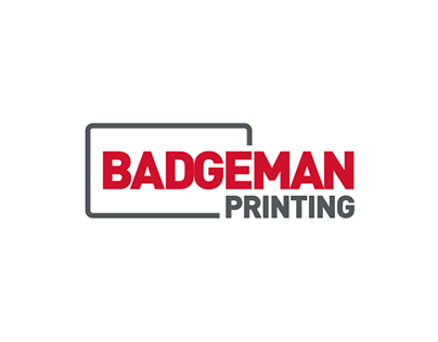 Badgeman Printing — Logo & Webdesign
