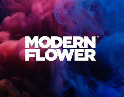 Modern Flower - Brand Identity + Packaging