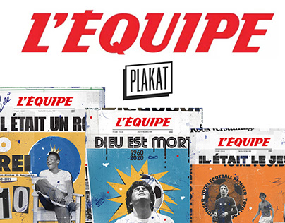 L'EQUIPE magazine & PLAKAT collaboraton