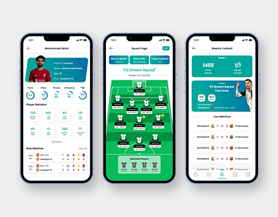 Fantasy Sports - Gamified mobile app design
