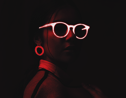 Red glasses