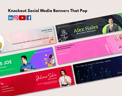 Social Media Banner Designs