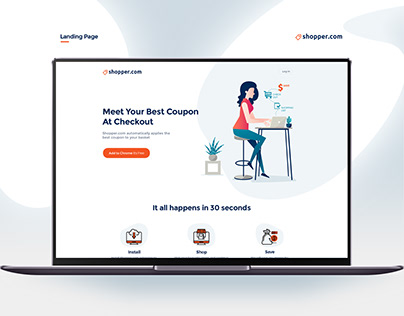 Shopper.com Landing Page