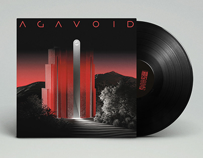 AGAVOID - STRATUM LP cover design
