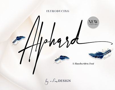 Alphard - A Handwritten Font