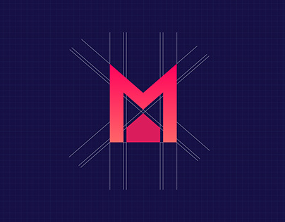 real estate logo, Letter M + Home, Logo, Logo Design,