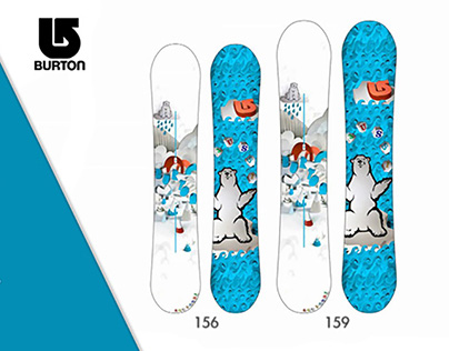 Burton Snowboards web banner