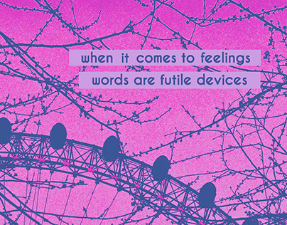 WORDS ARE FUTILE DEVICES quote