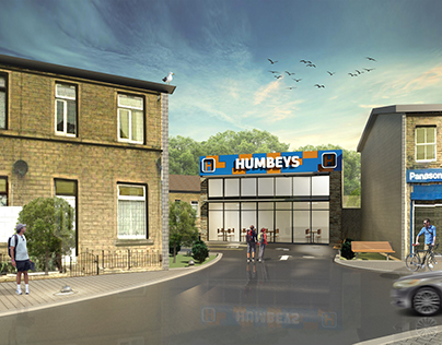 Humbeys restaurant rendering