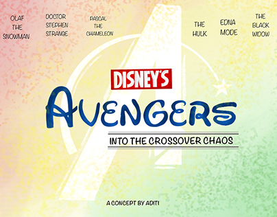 A Disney and Marvel crossover