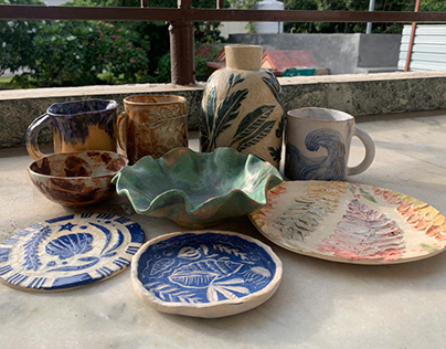 Ceramic handmade pottery