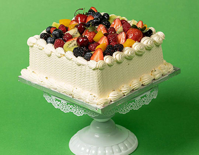 Eid Mubarak Fruit Cake - Cakes and Bakes