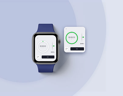 apple watch UI design