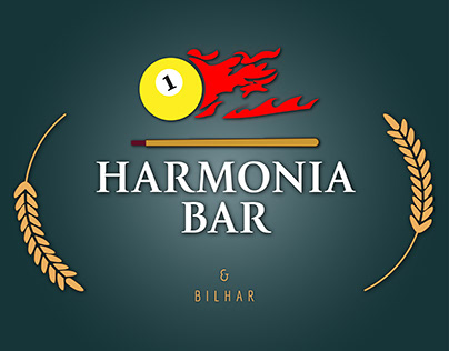 Reconstrução de Logo para o Harmonia Bar