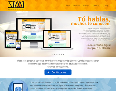 Simi Digital Agency Web Design Proposal