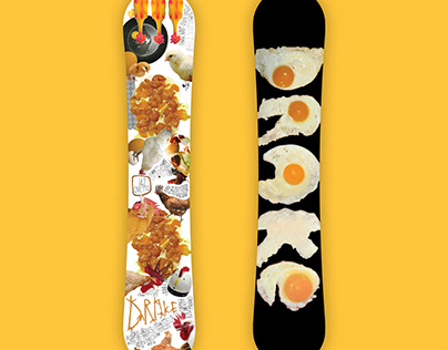 Drake Snowboard Concept Design