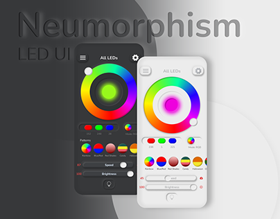 Neumorphic LED App