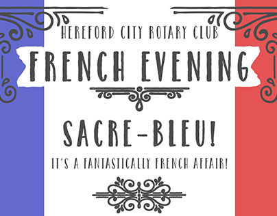 Hereford Rotary Club - French Evening