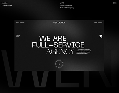 Wen Launch full-service agency | UX/UI | Web design