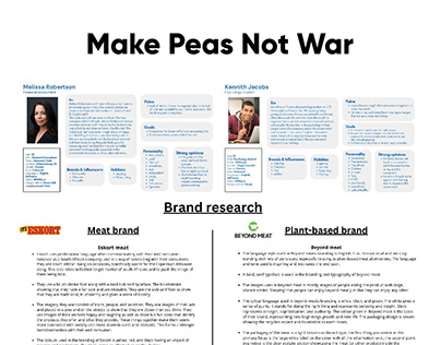 Make peas not war